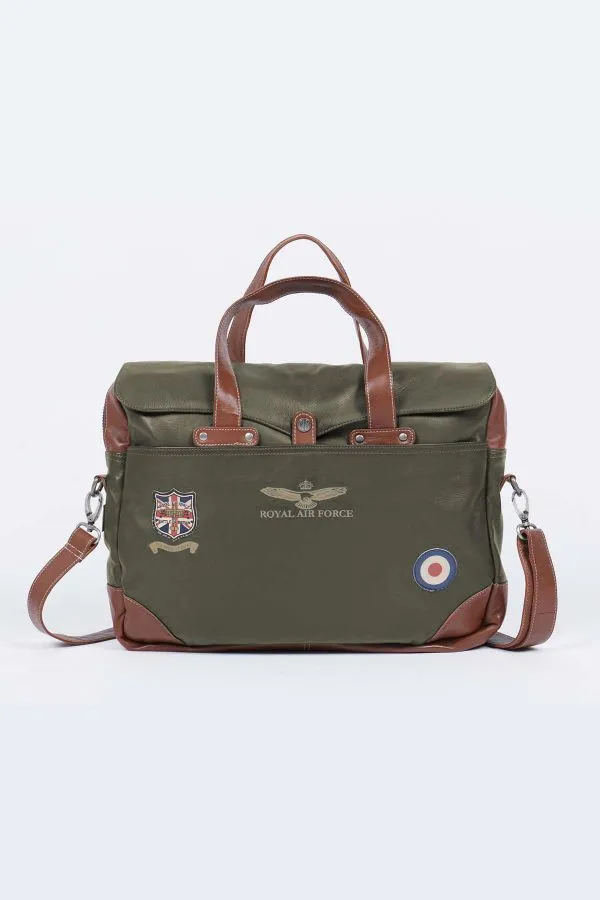 Bolsos Hombre Royal Air Force Crooks3 Dark Kaki