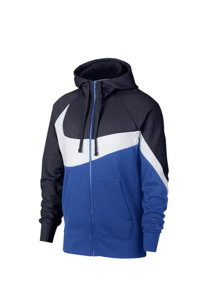 chaqueta nike swoosh azul