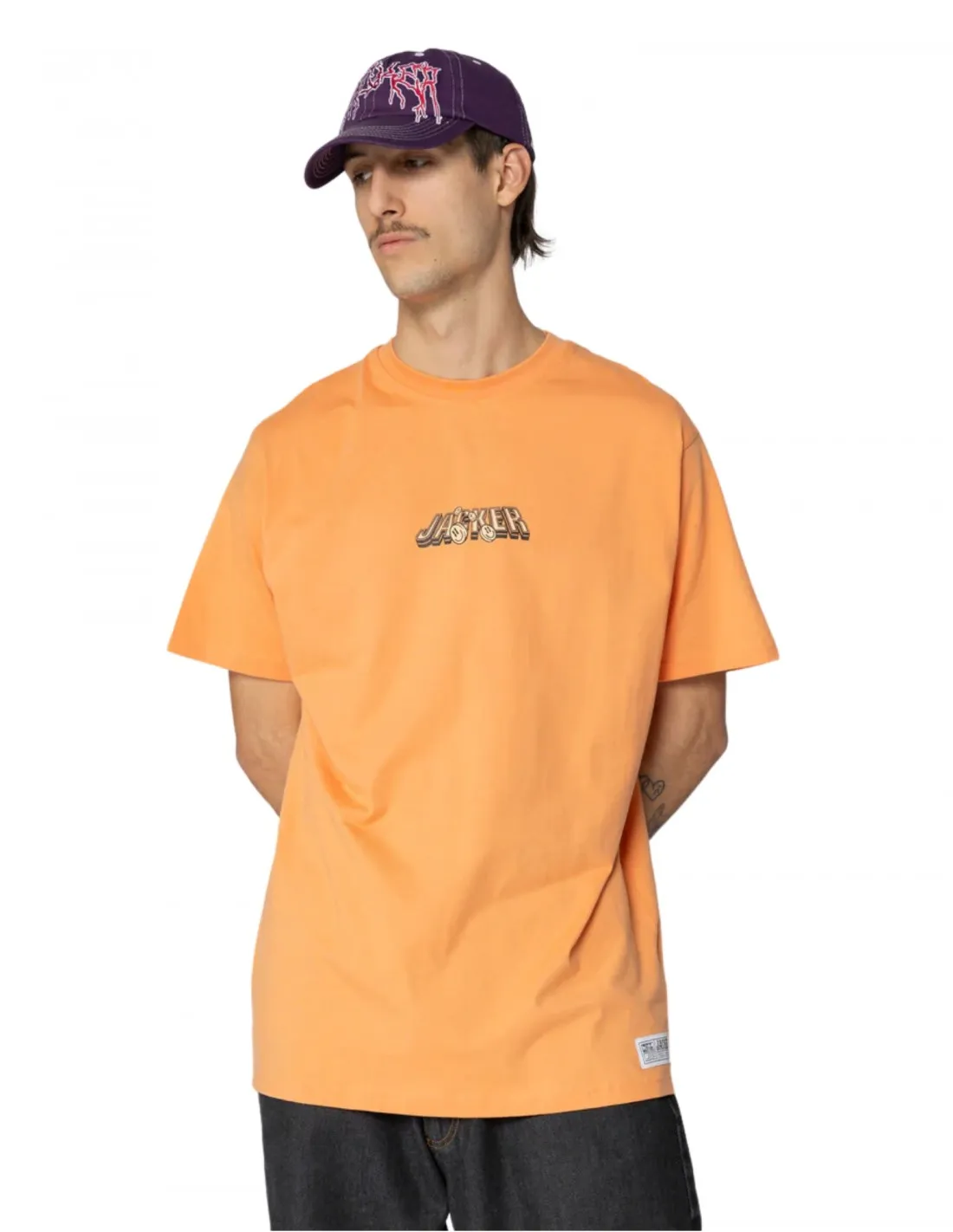 JACKER THERAPY  NARANJA  CAMISETA