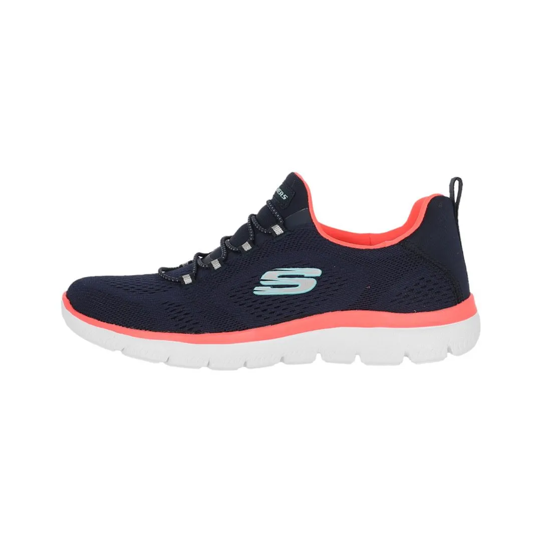 Zapatilla Skechers Wmns Summits Navy/Pink